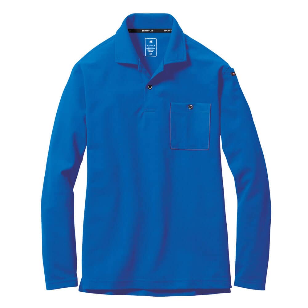 

Поло с длинным рукавом BURTLE (унисекс), на все сезоны, цвет Surf Blue, размер 665 47 3L, синий