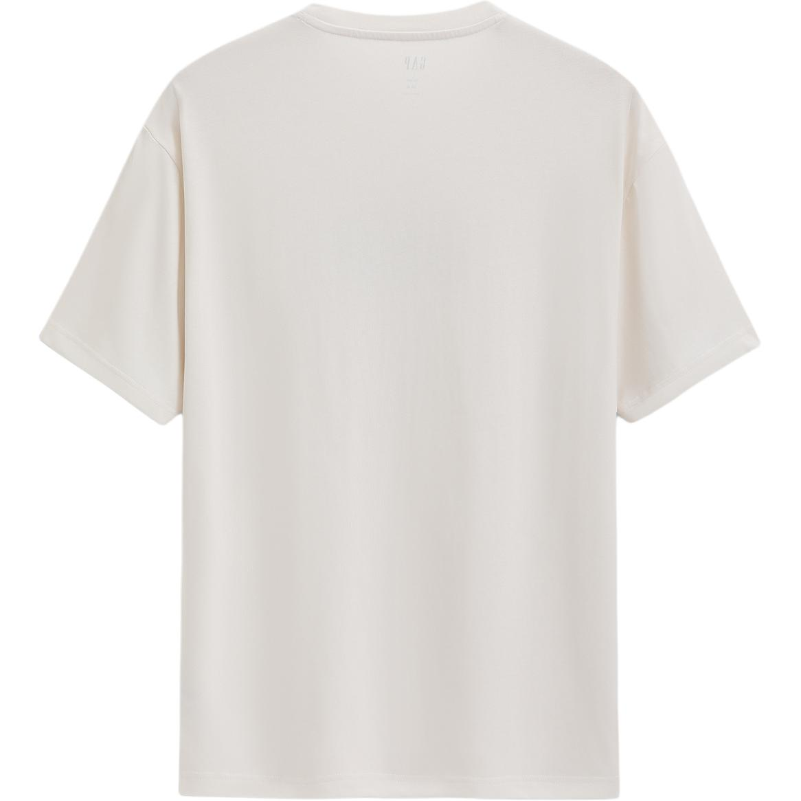 Футболка Unisex Crew Neck Moderate GAP, черный — фото 3