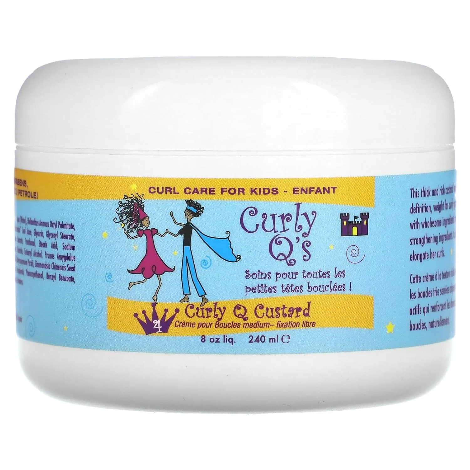 Увлажняющий крем для кудрей Curly Q's Red Velvet 236 мл Curls