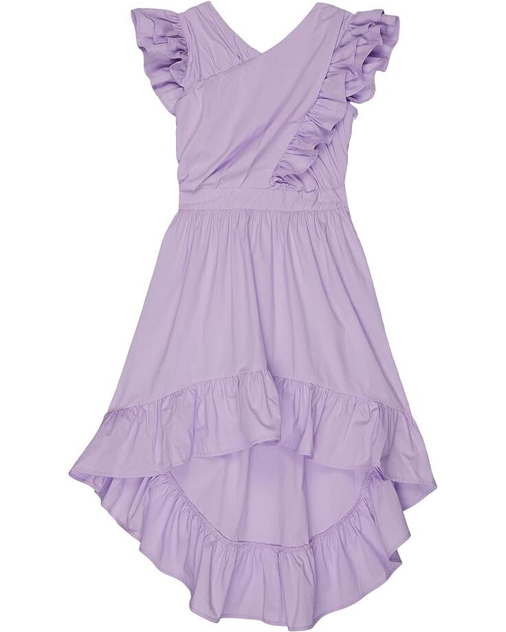 

Платье HABITUAL girl Wrap Ruffle Dress, фиолетовый