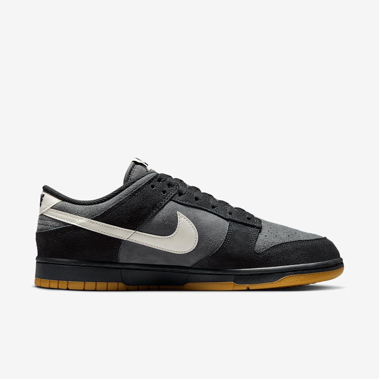 Мужские кроссовки Nike Dunk Low, слоновая кость/черный — фото 3