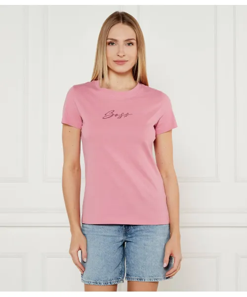 

Футболка c_esogo_2_ma_crystal Regular fit Boss Orange, розовый