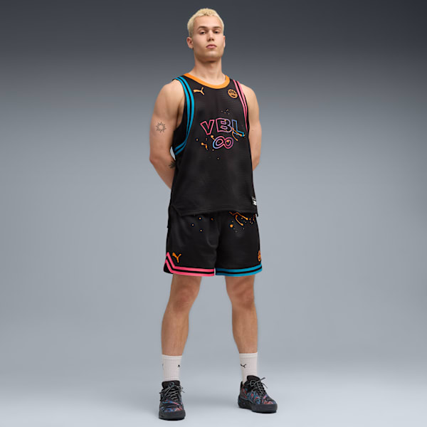 Мужские баскетбольные кроссовки All-Pro Nitro 2 Venice Beach League Puma, черный — фото 3