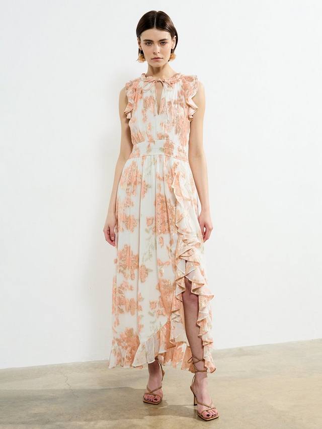 

Платье Elko Floral Jacquard French Connection, Ballet Pink/Multi