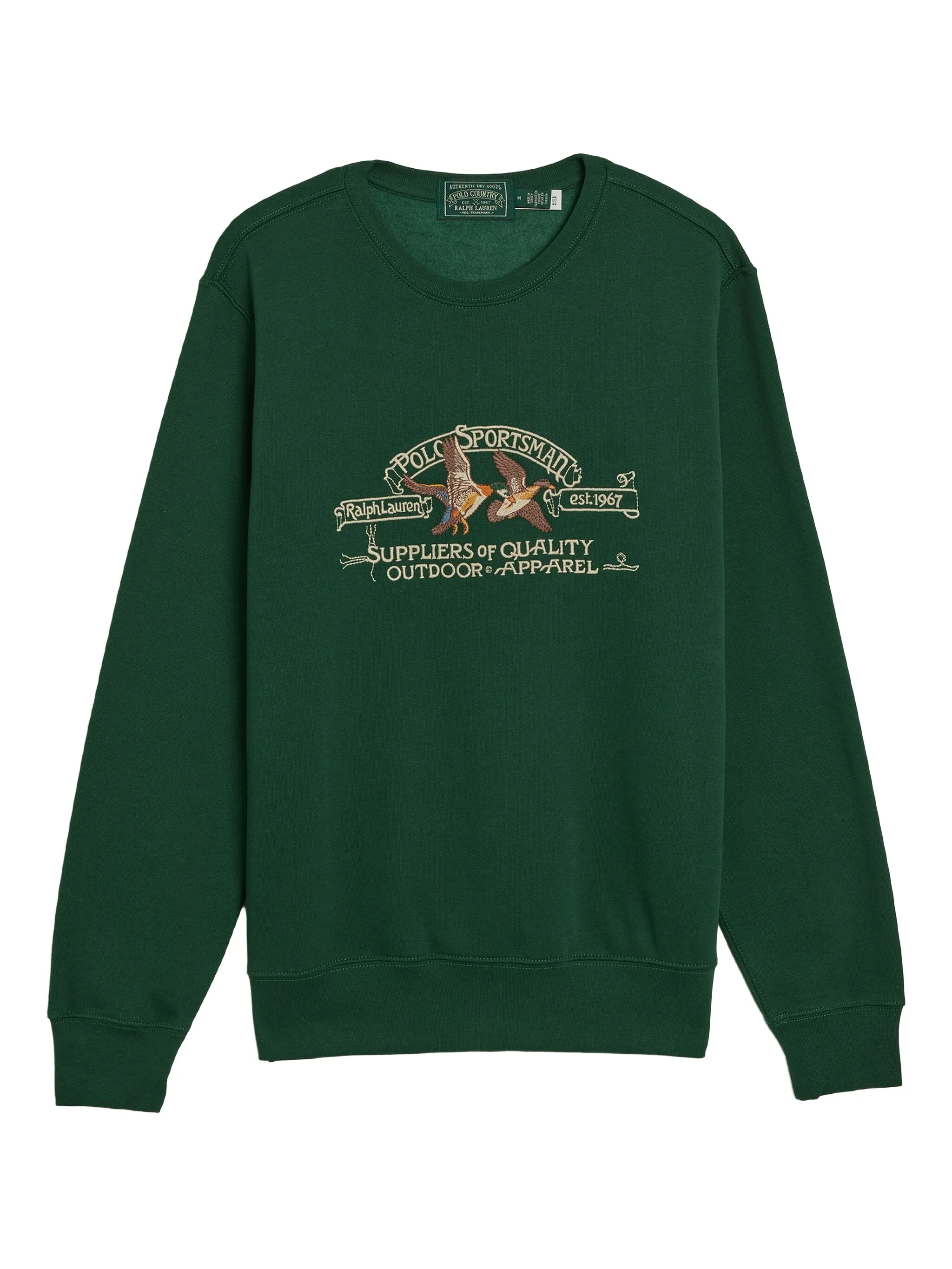 

Толстовка с вышитым логотипом Polo Ralph Lauren, зеленый