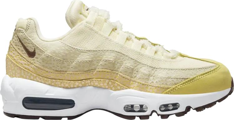 Кроссовки Wmns Air Max 95 'Safari - Alabaster', желтый