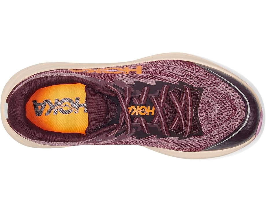 Кроссовки Hoka Kids Rincon 4, цвет Black Cherry/Classic Mauve — фото 2
