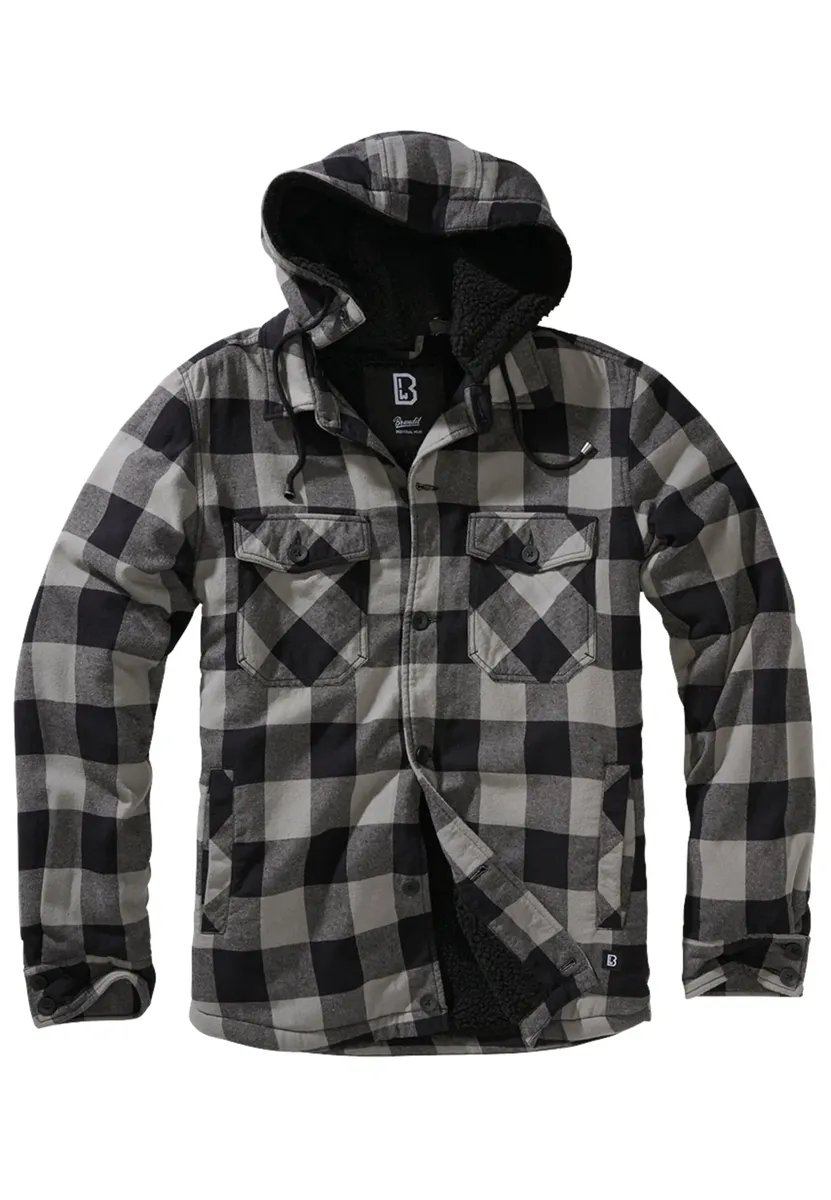 

Анорак Brandit " Brandit Men's Lumberjacket Hooded" (1 шт.), с капюшоном, черный