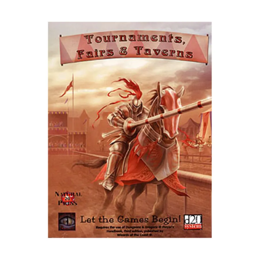 

Tournaments, Fairs & Taverns, Adventures & Supplements (Mystic Eye Games) (d20), мягкая обложка