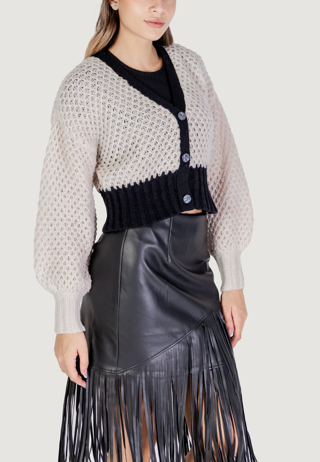 

Кардиган ONL LIFE V-NECK DETAIL ONLY, молочный