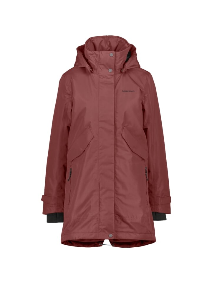 

Пуховик Didriksons Parka, цвет old rust