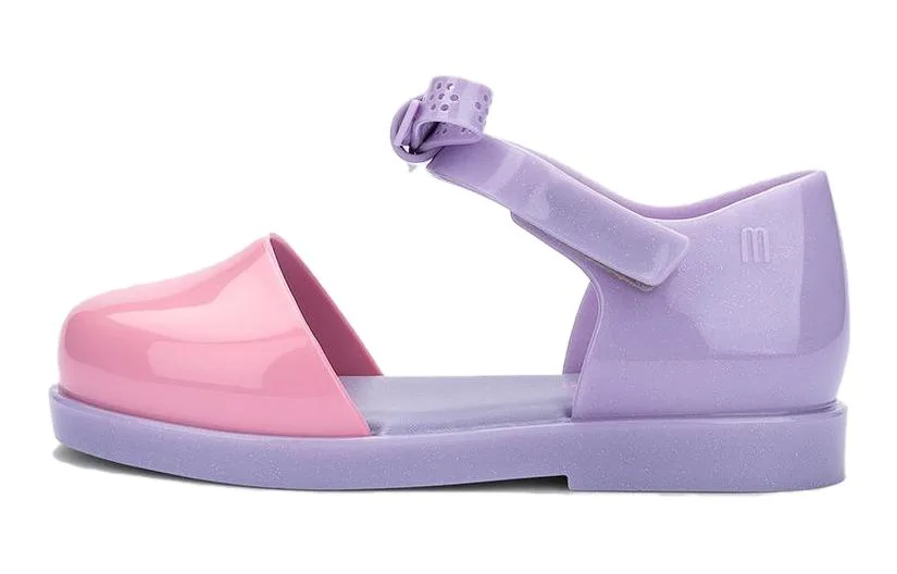 Детские кожаные туфли PVC Low top Melissa, светло-фиолетовый
