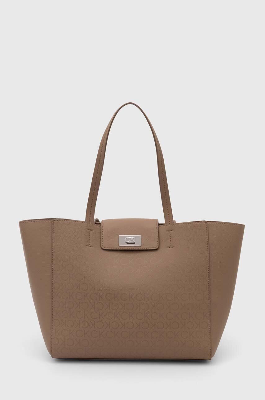 

Сумочка Кельвина Кляйна Calvin Klein, бежевый