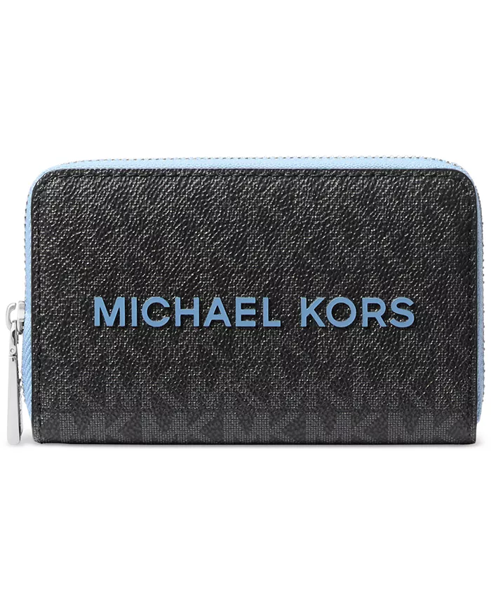 

Чехол для карт Jet Set Zip Around Michael Kors, синий