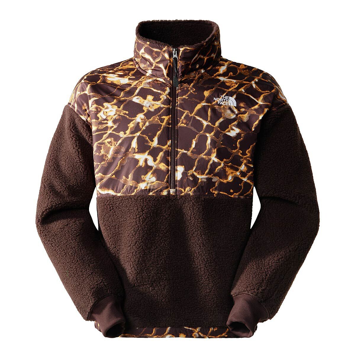 

Свитер M PR PLT HP 1/4 Z The North Face, цвет Braun/Braun