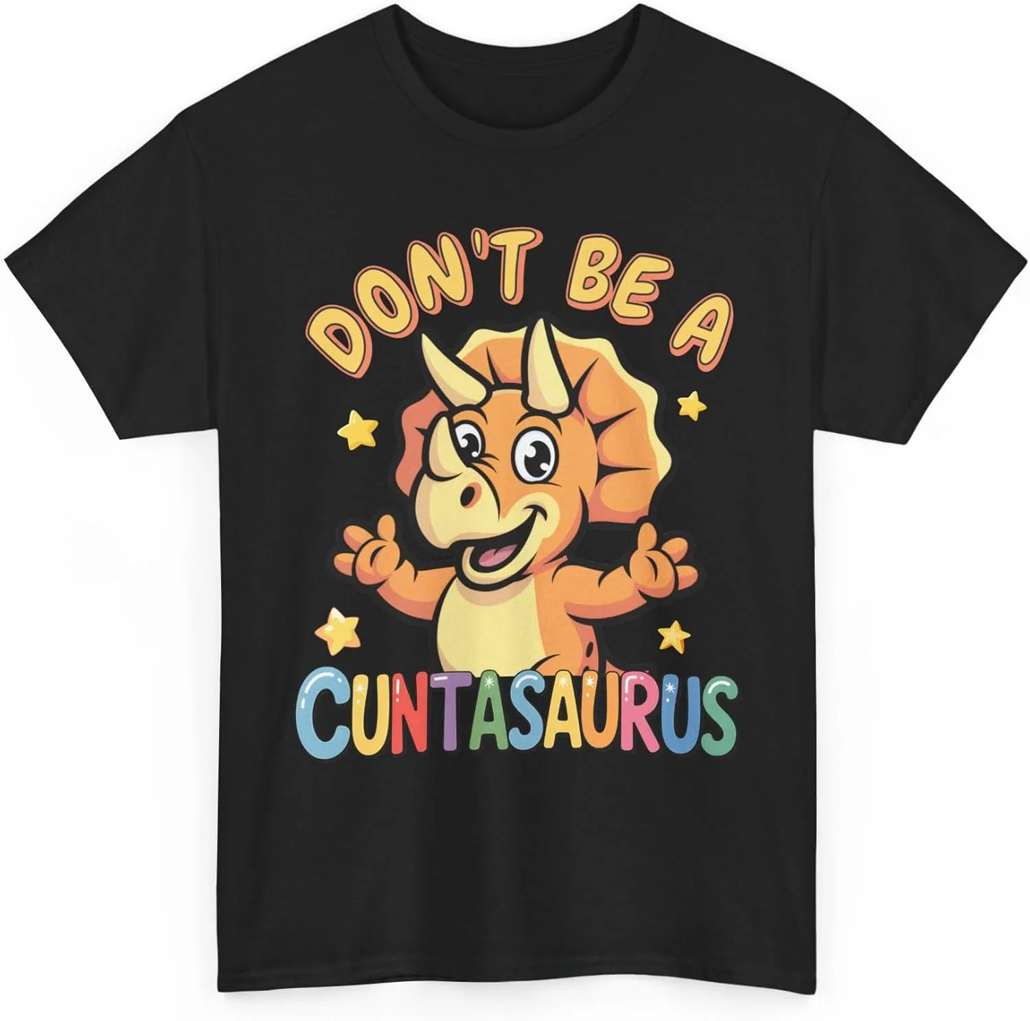 Футболка Cuntasaurus Dinosaur Meme - винтажный принт в стиле Dank Memes 90-х для взрослых GENERIC, черный