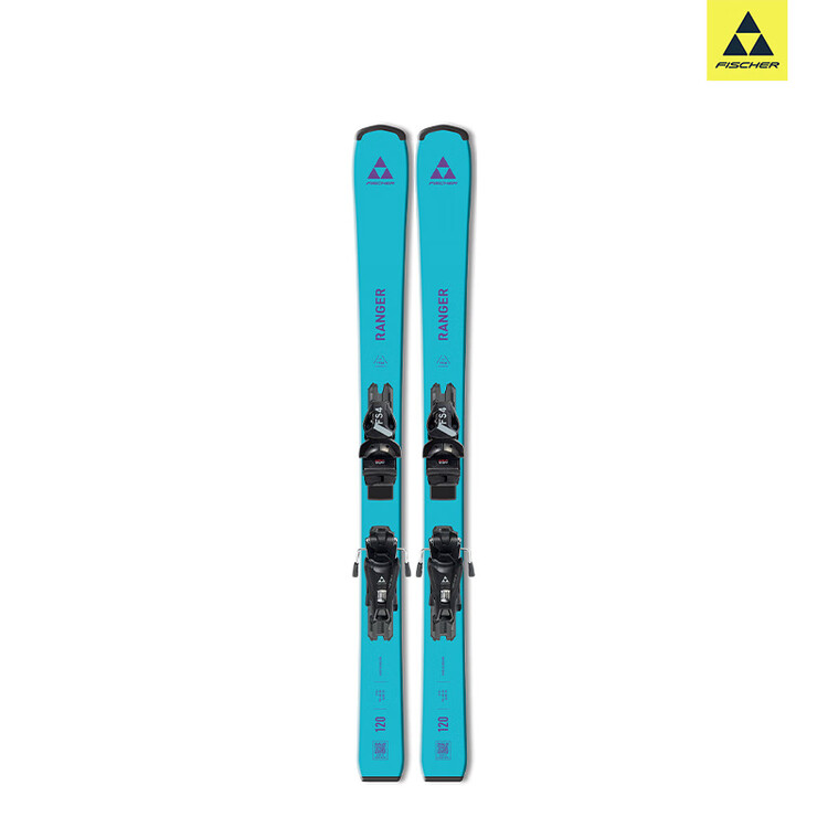 

Fischer Детские и юношеские лыжи для катания на двух досках, модель RANGER JR, устойчивые и легкие в управлении, цвет Lake Blue, 80 см