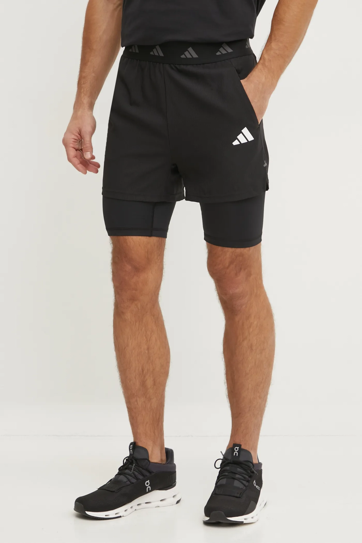 

Шорты для тренировок Gym+ adidas Performance, черный