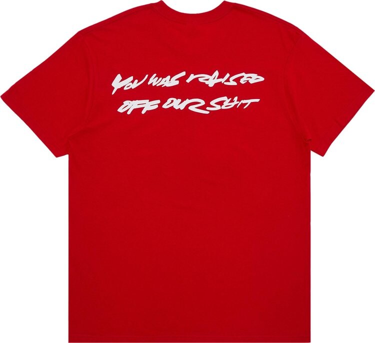 Футболка Supreme Futura Box Logo 'Red', красный — фото 2