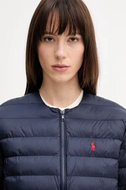 Куртка короткая утепленная Polo Ralph Lauren, синий — фото 4