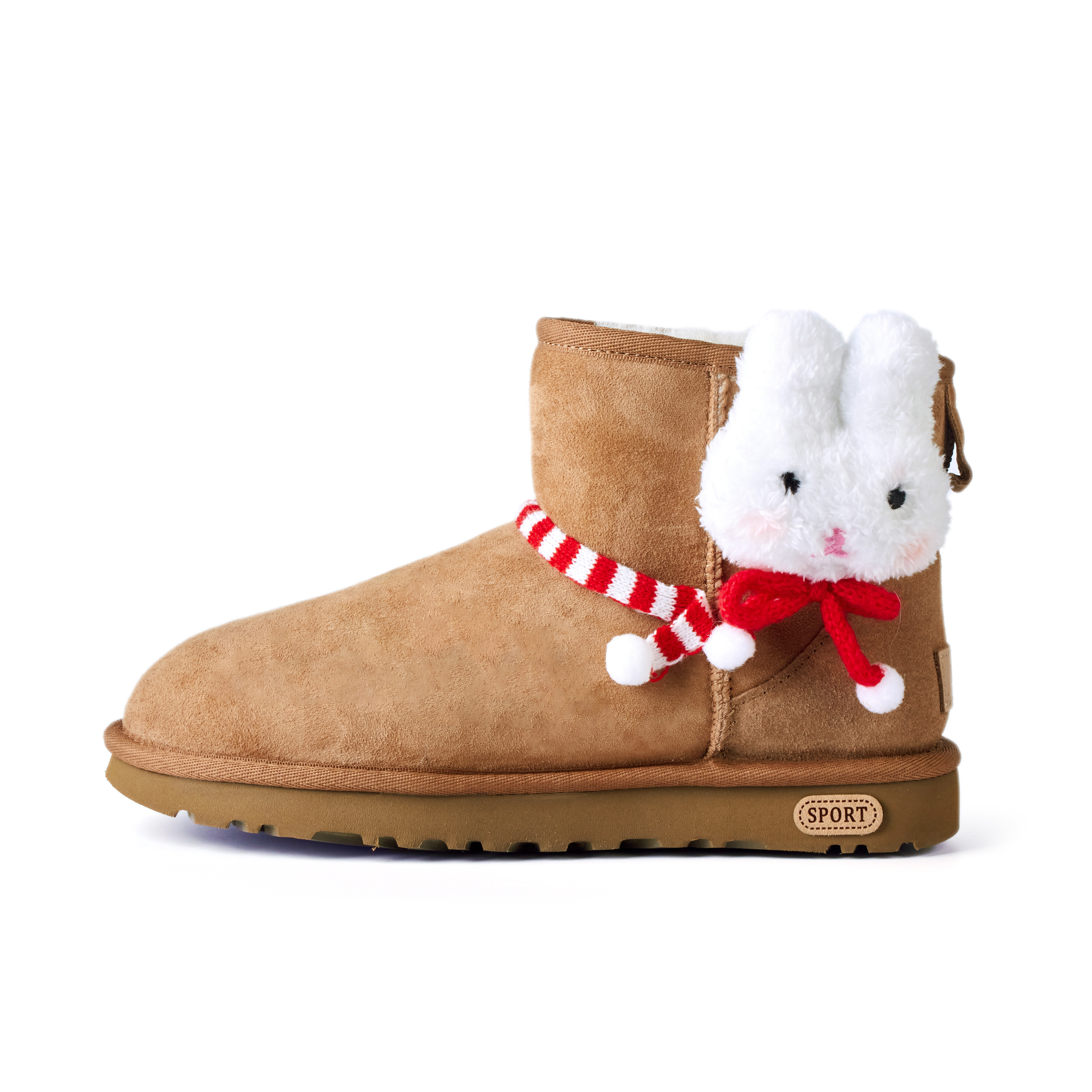 Сапоги короткие UGG Dizzy Bell Yueduo, карамельный