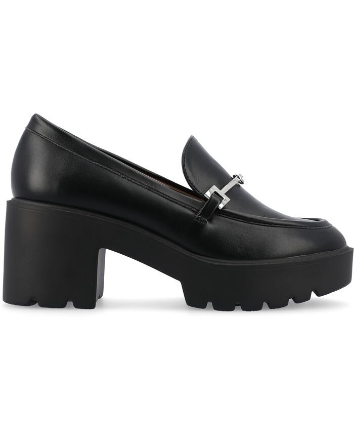 Женские туфли-лодочки на платформе и подошве Kezziah Tru Comfort из пенопласта Journee Collection, черный — фото 2