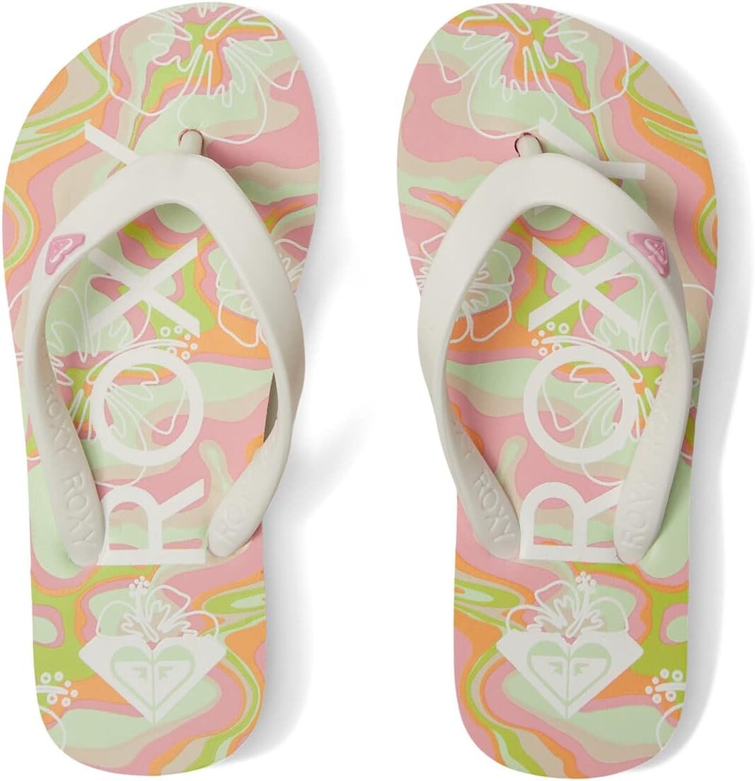 

Шлепанцы Tahiti VII Roxy, цвет Green/Pink