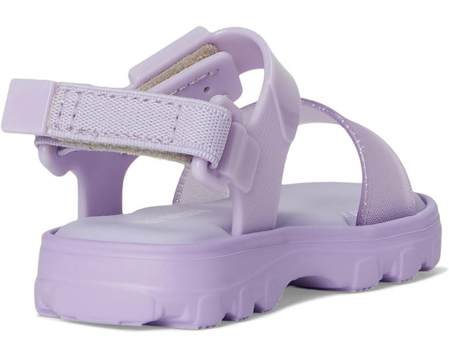Детские сандалии Mini Melissa Kick Off, фиолетовые, с регулируемым ремешком, модель ZOGG1123 — фото 4