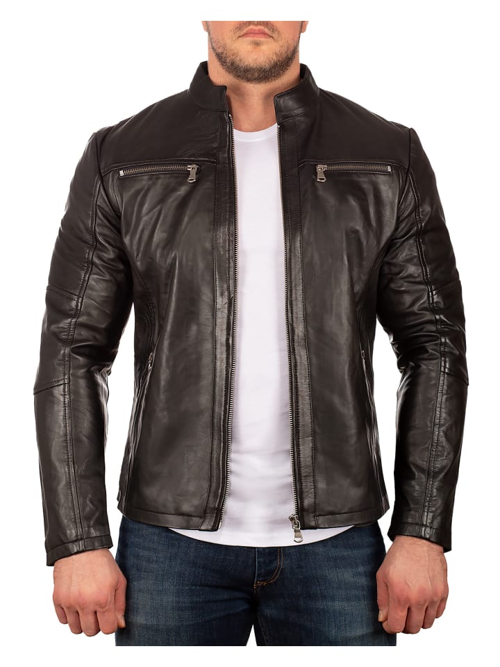 

Кожаная куртка Reichstadt, черный