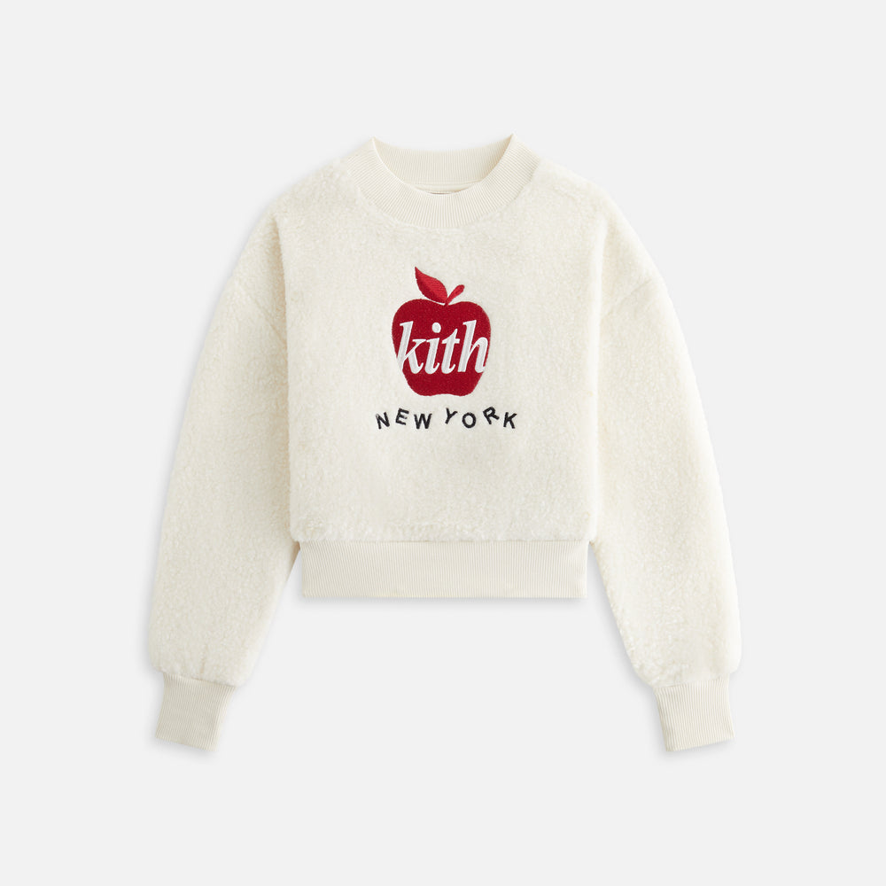 

Свитер Kith Kids Empire State Sherpa Crewneck, цвет Silk