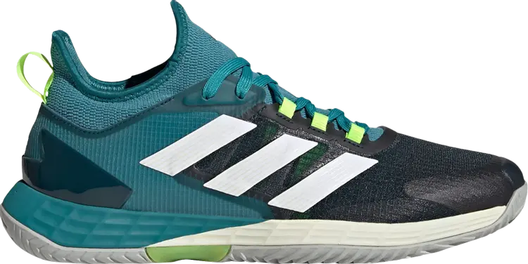 

Кроссовки Adizero Ubersonic 4.1 'Arctic Night Lucid Lemon', синий