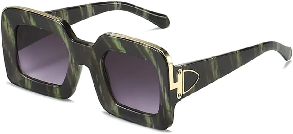 

Солнцезащитные очки MUTYNE Fashion Rectangle для женщин и мужчин, с градиентными линзами, леопардовым принтом, в винтажном стиле, защита от ультрафиолета UV400, C4