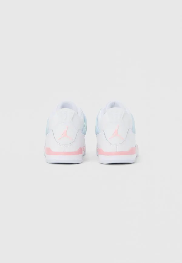 Кроссовки jordan 4 retro унисекс с высоким верхом Jordan, White/Soft Pink/Half Blue/Vapor Green — фото 3