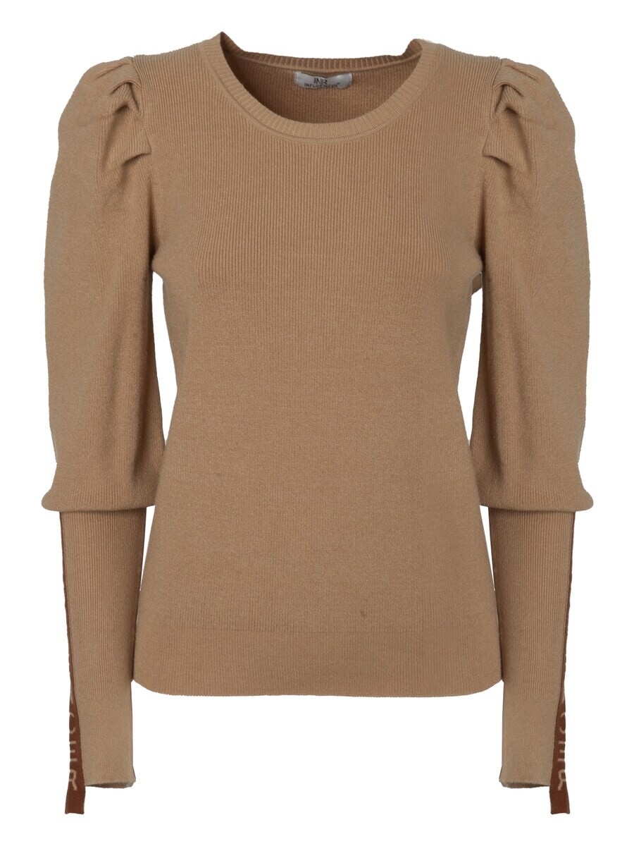 

Тонкий вязаный свитер Influencer Sweater, бежевый