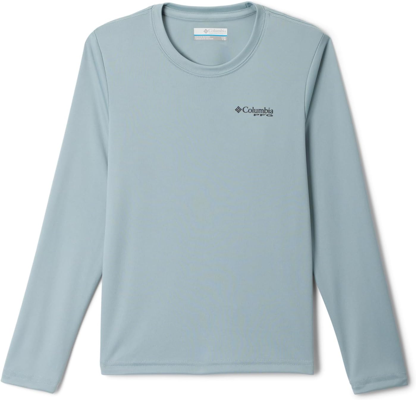 Columbia Boys Terminal Tackle PFG High Side Long Sleeve, Crushed Blue/Pfg High Side Bass