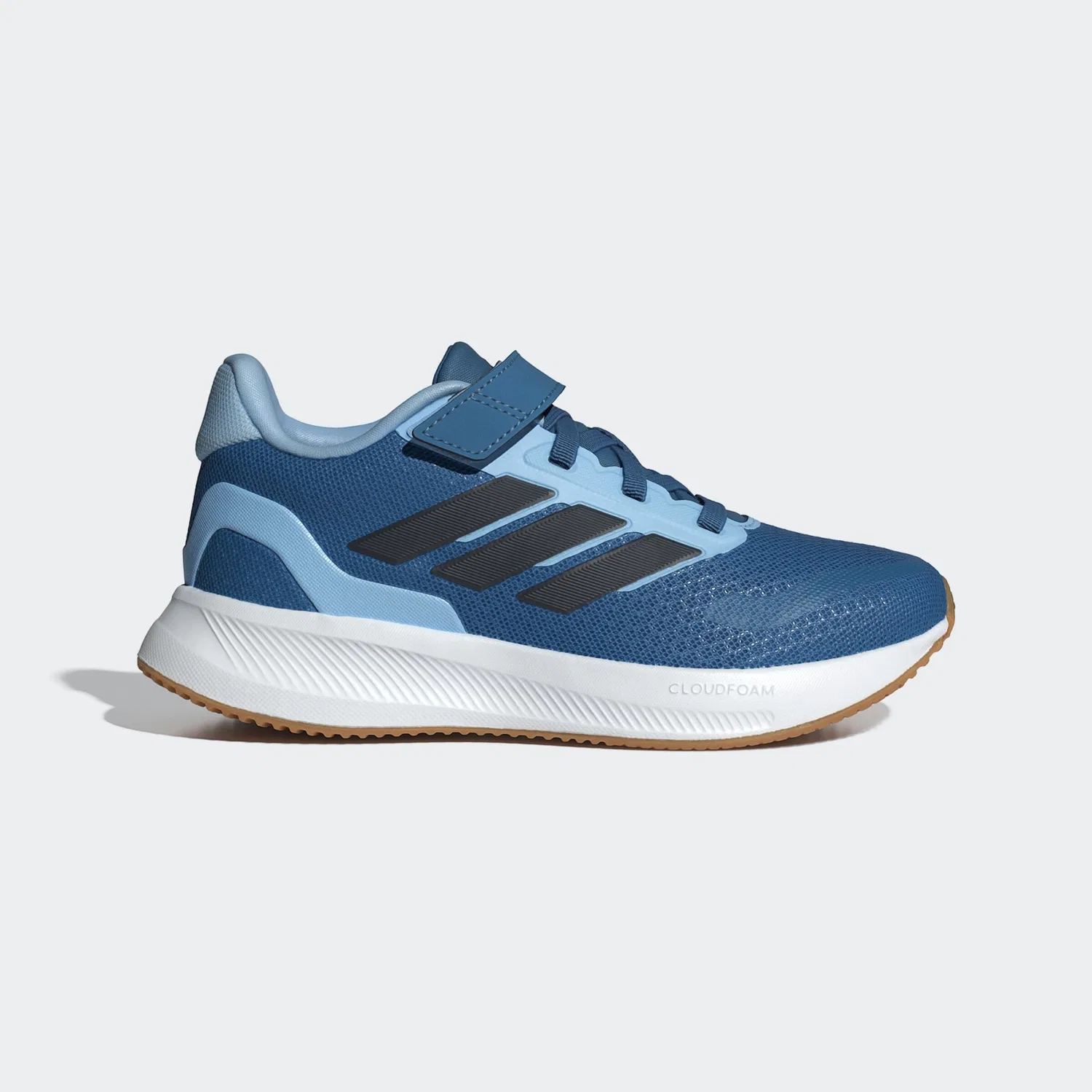 Кроссовки Adidas Sportswear Runfalcon 5 в цвете Генецианский, пастельно-голубом — фото 4