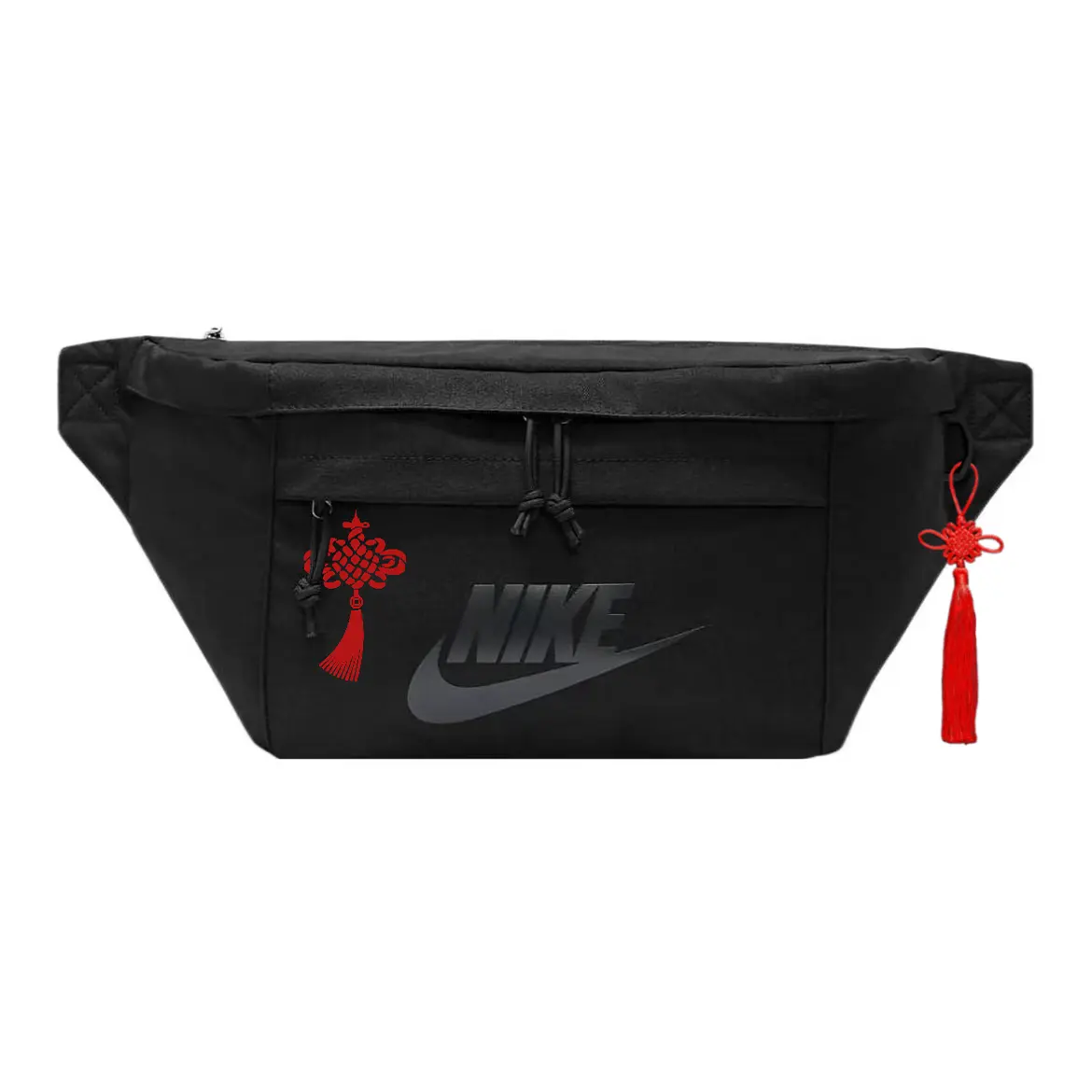 

Nike Тканевая поясная сумка Regular Unisex черная, Chinese Knots