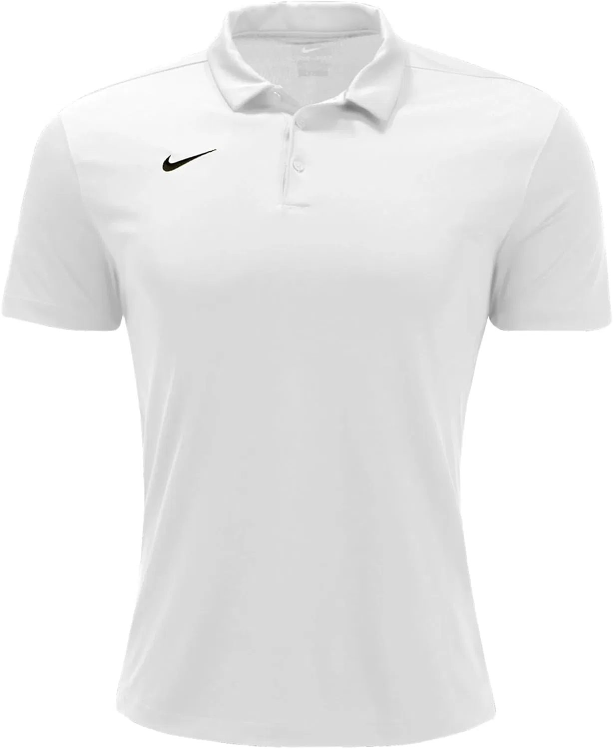 Поло, с влагоотводящей тканью, Nike, белый