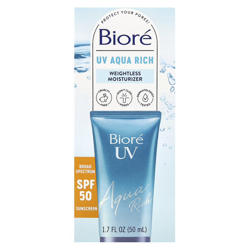 Крем для лица SPF BIORÉ Biore UV Aqua Rich: Легкий увлажняющий — фото 2