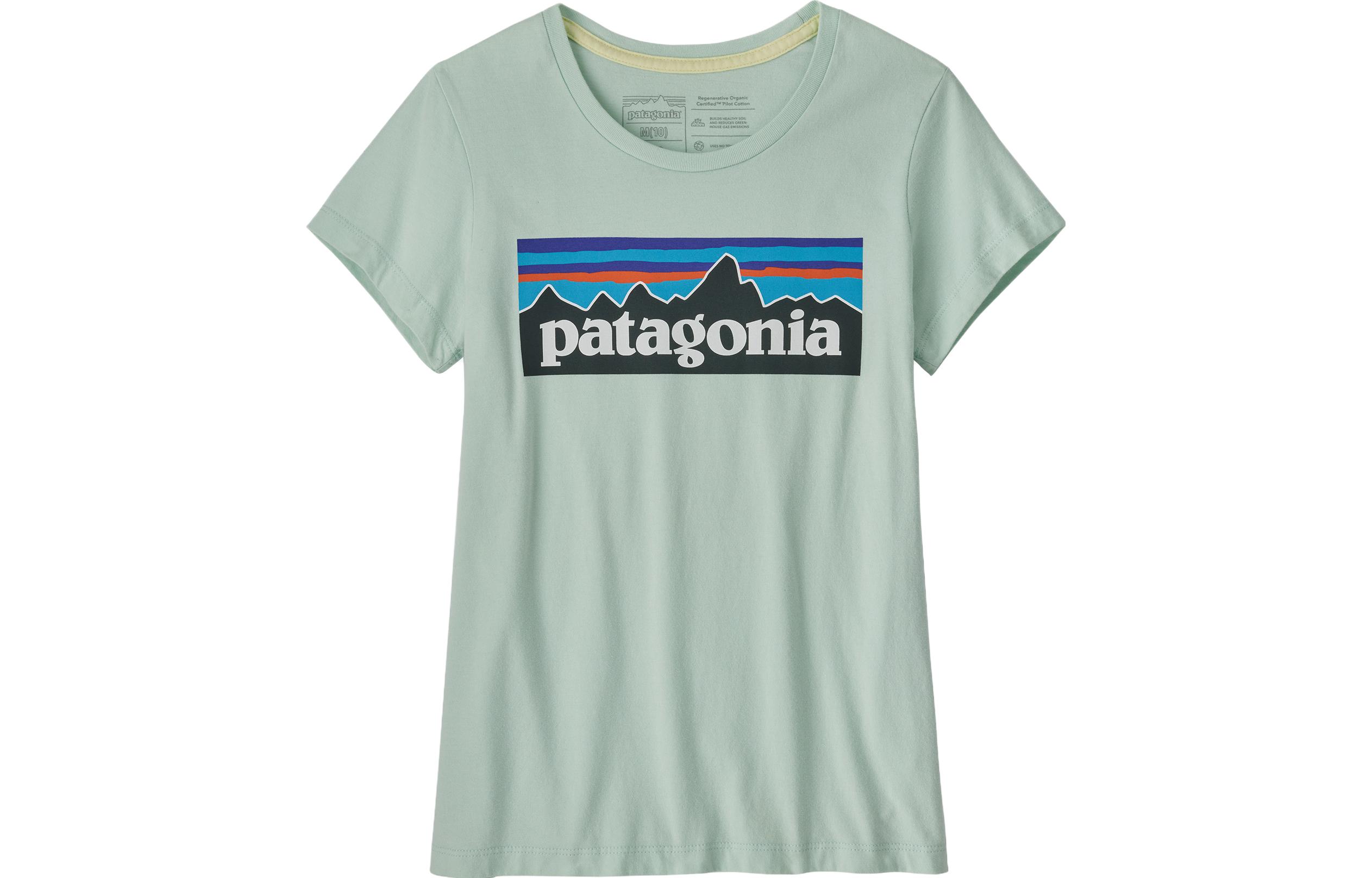Детская футболка Patagonia, оранжевый/кораллово-кварцевый — фото 2