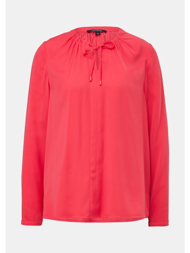

Блуза comma Bluse langarm, розовый