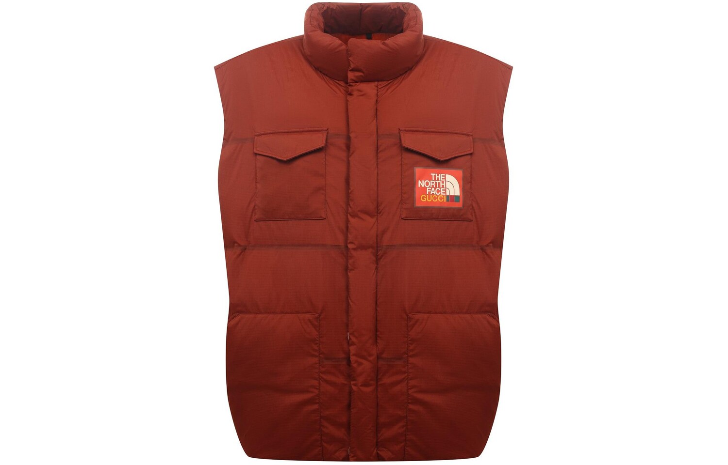 

Жилет мужской Gucci x The North Face, бордовый