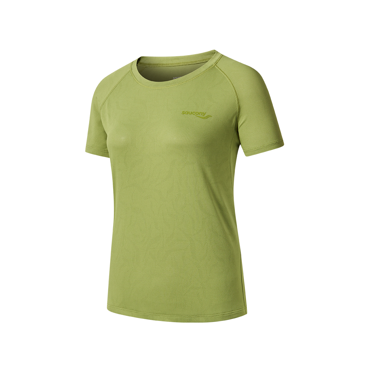 

Футболка женская, цвет авокадо Saucony, Avocado Green