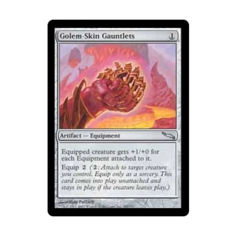 

CCG Рукавицы из кожи голема (U), MTG - Mirrodin