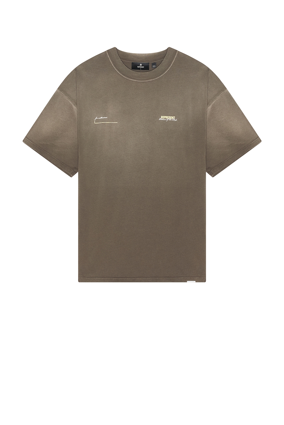 

Футболка "Покровитель клуба" Represent, washed olive