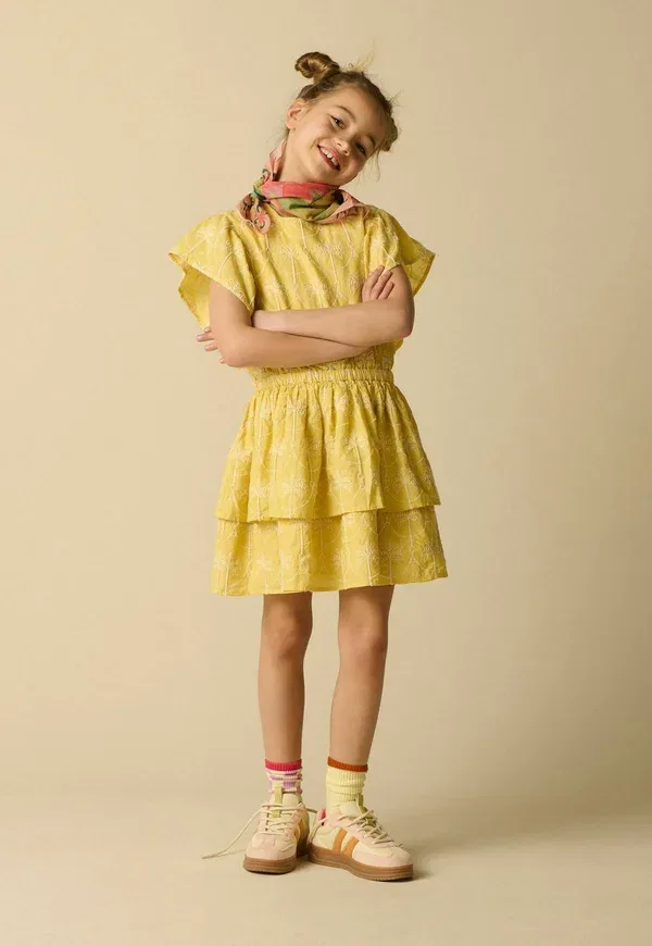 Платье с вышивкой day dress Sissy-Boy, желтый