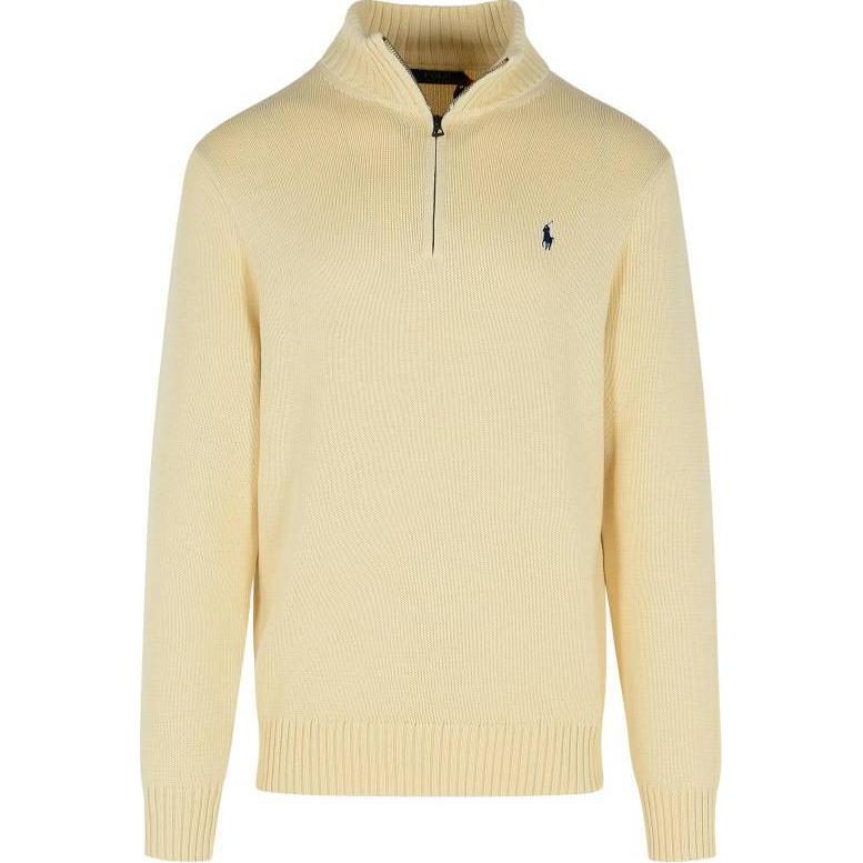 Поло пони с вышивкой вязаный пуловер Polo Ralph Lauren, желтый — фото 3