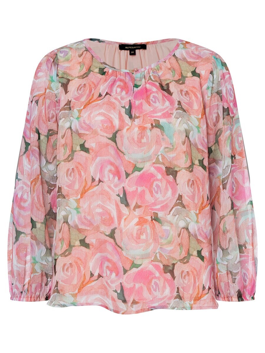 

Блуза MORE & MORE Blouse, цвет Pink/Dusky pink