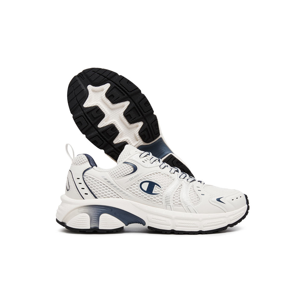 Champion Мужские кроссовки Low Top Chunky в цвете молочно-белый/полуночно-синий, цвет Milk White/Midnight Blue — фото 3