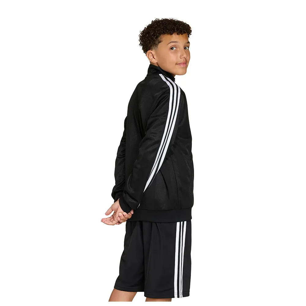 Толстовка adidas Originals Firebird Loose Jacquard на молнии, черный — фото 2